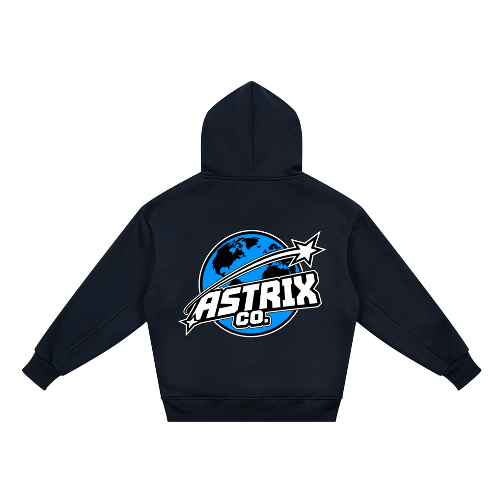 Astrix co: standard navy hoodie Youth
