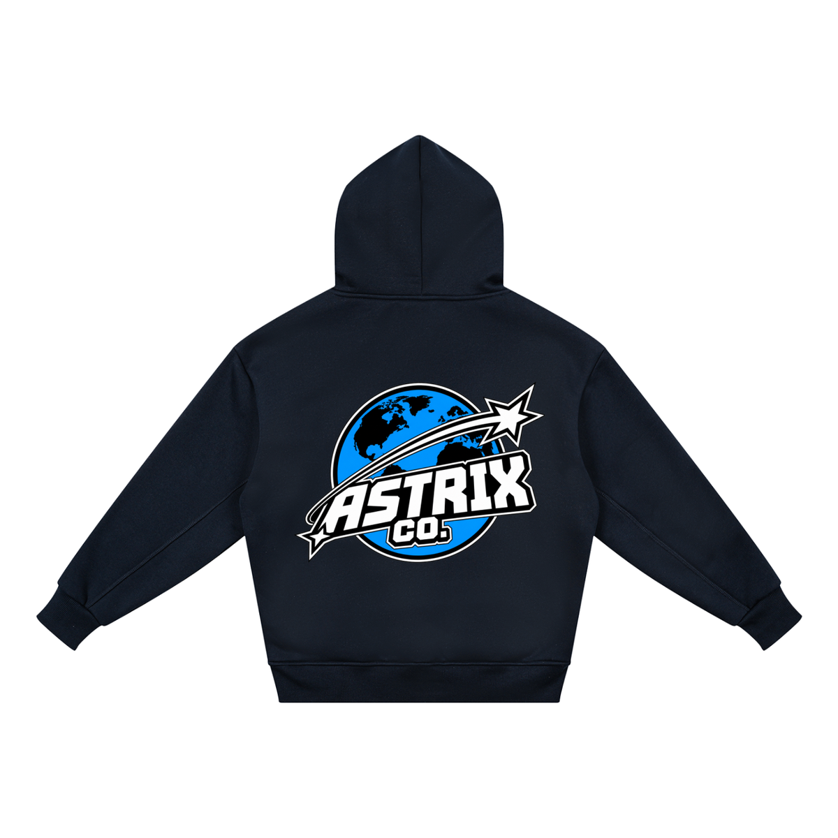 Astrix co: standard navy hoodie Youth